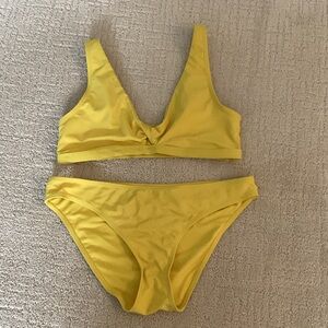 Yellow Cabana del Sol Bikini Set size M/L